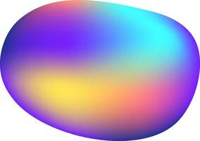 Smooth color transitions blend seamlessly in an abstract composition, creating a visually appealing and modern design suitable for various creative projects vector