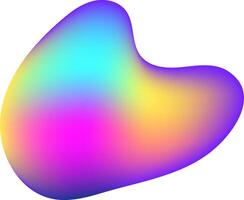 Colorful gradient background blending seamlessly, creating a visually striking and contemporary design, ideal for diverse projects in graphic art, digital presentations, and web applications vector
