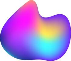 Colorful gradient background featuring a flowing liquid shape creates a vibrant and dynamic design, ideal for modern and abstract projects, enhancing visual appeal and creativity vector