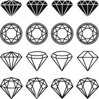 Chic Geometric Diamond Art vector