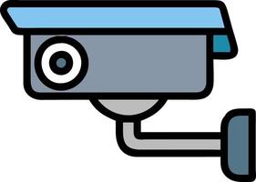a security camera icon on a white background vector