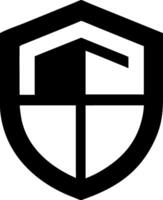Shield with Crest Icon vector