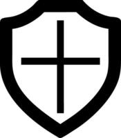 Protective Shield Symbol vector