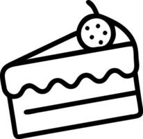 Cake Dessert Design vector