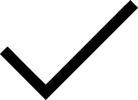 Check Mark Icon Design vector