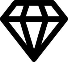 Luxurious Diamond Icon vector