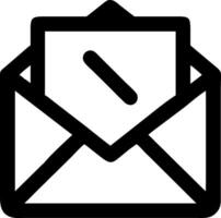 Postal Envelope Symbol vector
