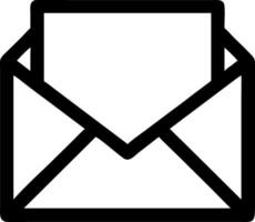 Flat Envelope Icon for Email vector