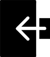 Exit Button Icon Illustration vector