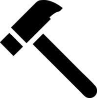 Hand Tool Hammer Icon Design vector