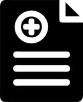Diagnosis Report Symbol Design vector