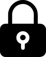 Encrypted Data Lock Symbol vector