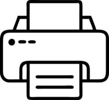 High-Quality Printer Symbol design vector