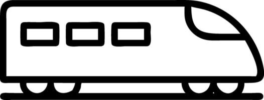 Professional Train Symbol for Transit vector