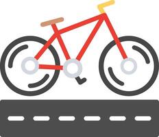 Bicycle icon on white background vector