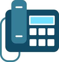 A phone icon on a white background vector