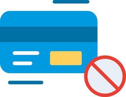 Credit card icon with no credit card vector