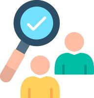 Search engine optimization - how to find the right people for your business vector