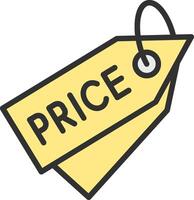 Price tag icon illustration vector