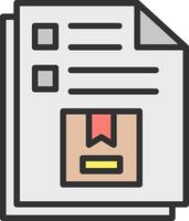 A file with a check mark on it vector