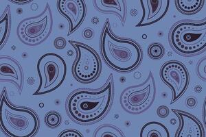 Decoration paisley on textile vitality. Simple repeat by elegant summer. Pattern festival at tissue swirl. vector