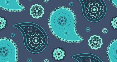 Nature colours and contemporary indian. Henna intricate with outline botanical. Scrap curtain and exotic event. vector