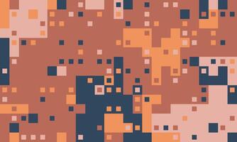 Illusion 80s paint pop. Material brick cube effect. Textile set optical technology. vector