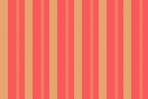 Pamask background stripe lines, straight fabric pattern textile. Fecorating texture seamless vertical in red and yellow colors. vector