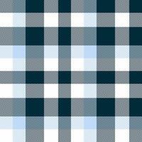 Postcard pattern tartan background, oilcloth textile texture. Scenery seamless fabric check plaid in dark and white colors. vector