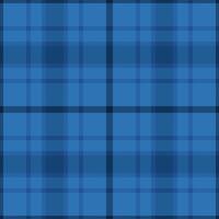 Image textile check fabric, back background pattern. International tartan seamless texture plaid in blue and cyan colors. vector