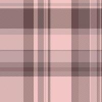Elegant blush pink and brown plaid pattern. Perfect for textile design, fashion, wallpaper, or website backgrounds. This subtle yet stylish design offers a sophisticated and versatile aesthetic. vector