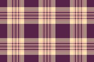 Decorating texture seamless plaid, herringbone fabric textile. Fancy tartan check pattern background in pink and moccasin colors. vector