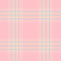 Lovely fabric background, scrapbook texture pattern tartan. Thread textile seamless check plaid in light and pink colors. vector