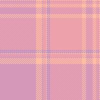 Soft pastel pink and peach plaid pattern. Elegant, subtle texture ideal for textile design, fashion, branding, website backgrounds, and scrapbooking. Creates a calming, feminine aesthetic. vector