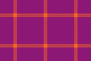 Industry background pattern texture, summertime plaid textile seamless. Tweed check tartan fabric in pink and bright colors. vector