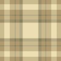 Elegant neutral plaid pattern in soft beige and brown tones. Perfect for textile design, website backgrounds, or adding a touch of understated sophistication to your projects. vector