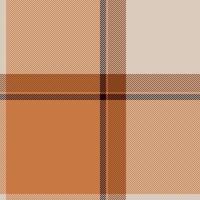 Form texture seamless pattern, trendy fabric tartan textile. Kingdom background plaid check in orange and light colors. vector