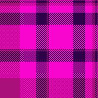 Sample tartan fabric , geometry texture check pattern. Wear plaid seamless textile background in bright and pink colors. vector