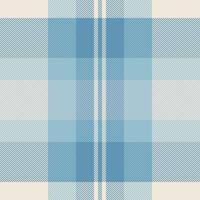Trousers check background pattern, pyjamas texture tartan . Mother textile seamless plaid fabric in light and cyan colors. vector