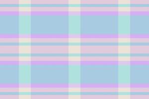 Contemporary background plaid, grid seamless tartan pattern. 60s textile fabric check texture in violet and light colors. vector