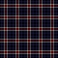 Merry textile check plaid, checked pattern background. Flow fabric tartan texture seamless in dark and black colors. vector