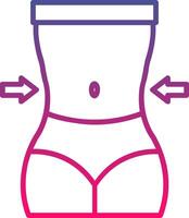 Waist Icon Symbol Art vector