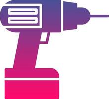 Drill Icon Symbol Art vector