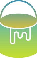 Paint Bucket Icon Symbol Art vector