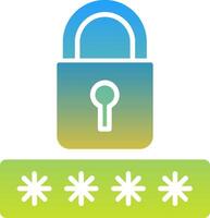 Locked Icon Symbol vector