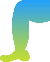 Leg Icon Symbol Art vector