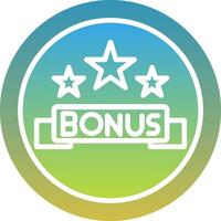 Bonus Icon Symbol Art vector