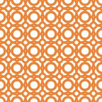 An orange and white pattern with circles background vector