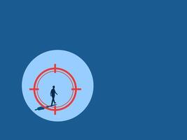Marketing Target Audience, Targeting, Targeted Customers vector