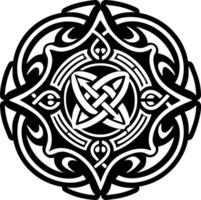 A glyph style icon of stone carving symbol vector